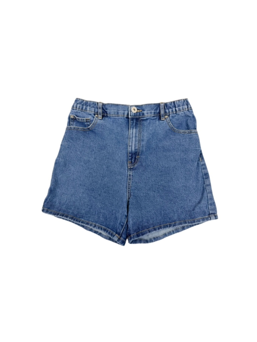 Dynamite High Rise Jean Shorts With Elastic Back Waist Size 27